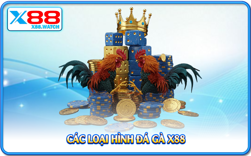 Các loại hình đá gà X88